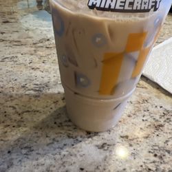 McDonald's - As you can see there is no caramel drizzle in this coffee.