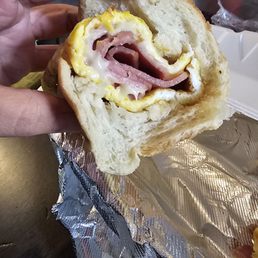 Pork roll, egg and cheese