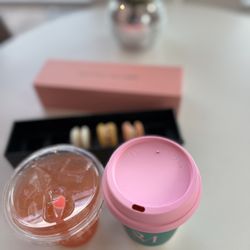 Decadent Macaron - Strawberry lemonade and hot lonely boy