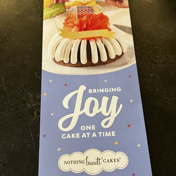 Nothing Bundt Cakes - Menu of cakes - Bakeries Near Me - Daphne, Alabama