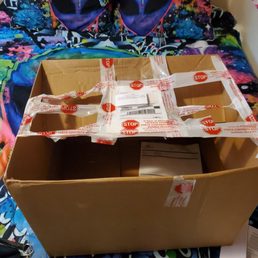 This is how my box arrived.
