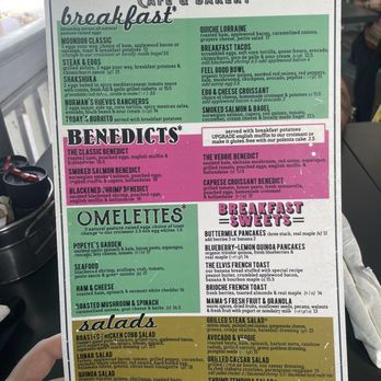 Moondog Cafe & Bakery - Breakfast menu - Cafes Near Me - Key West, Florida Moondog Cafe & Bakery - Breakfast menu - Cafes Near Me - Key West, Florida