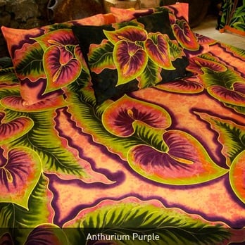 Coconut Style - Anthurium Purple Duvet - Fashion Near Me - Kilauea, Hawaii Coconut Style - Anthurium Purple Duvet - Fashion Near Me - Kilauea, Hawaii