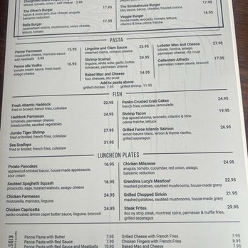 Creekview Restaurant - Menu - Wine Bars Near Me - Williamsville, New York