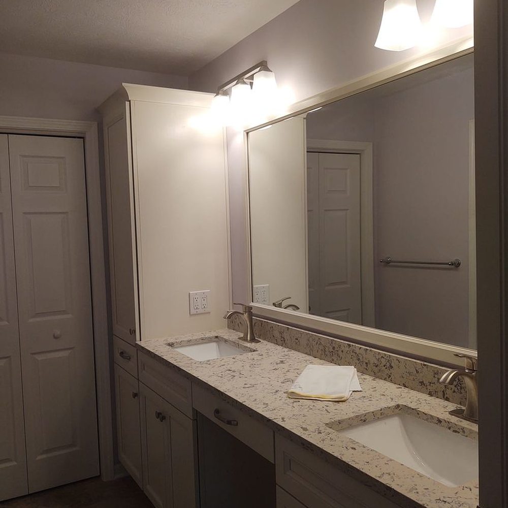 Rochester Flooring Kitchen & Bath - All new Vanity & Accessories! Also new Bi fold Closet Door! - Carpeting Near Me - Rochester, New York Rochester Flooring Kitchen & Bath - All new Vanity & Accessories! Also new Bi fold Closet Door! - Carpeting Near Me - Rochester, New York
