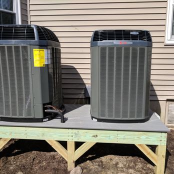1st Service Heating & Air Conditioning - Two Trane XV20 Variable speed systems on a custom deck with Trex top. Killing two birds with one stone, extreme comfort and good looks! - Heating & Air Conditioning/HVAC Near Me - Bishopville, Maryland 1st Service Heating & Air Conditioning - Two Trane XV20 Variable speed systems on a custom deck with Trex top. Killing two birds with one stone, extreme comfort and good looks! - Heating & Air Conditioning/HVAC Near Me - Bishopville, Maryland