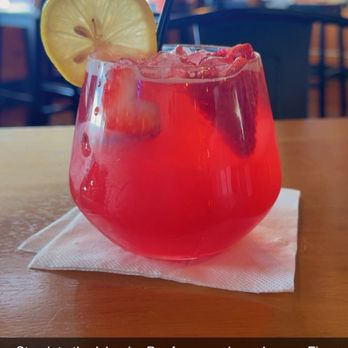 The Islander Bar - Raspberry Lemon Fizz mocktail or made with raspberry vodka - Tacos Near Me - Hessel, Michigan The Islander Bar - Raspberry Lemon Fizz mocktail or made with raspberry vodka - Tacos Near Me - Hessel, Michigan