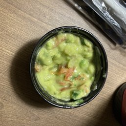 Green stuff masquerading as guacamole