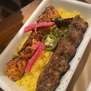 Mazra - Chicken and beef kabob 5/5 - Middle Eastern Near Me - San Bruno, California