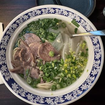 New York Pho House - Beef Noodle Soup (not spicy) - Halal Near Me - Flushing, New York