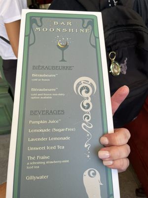 Menu photo 6 Bar Moonshine Orlando, FL