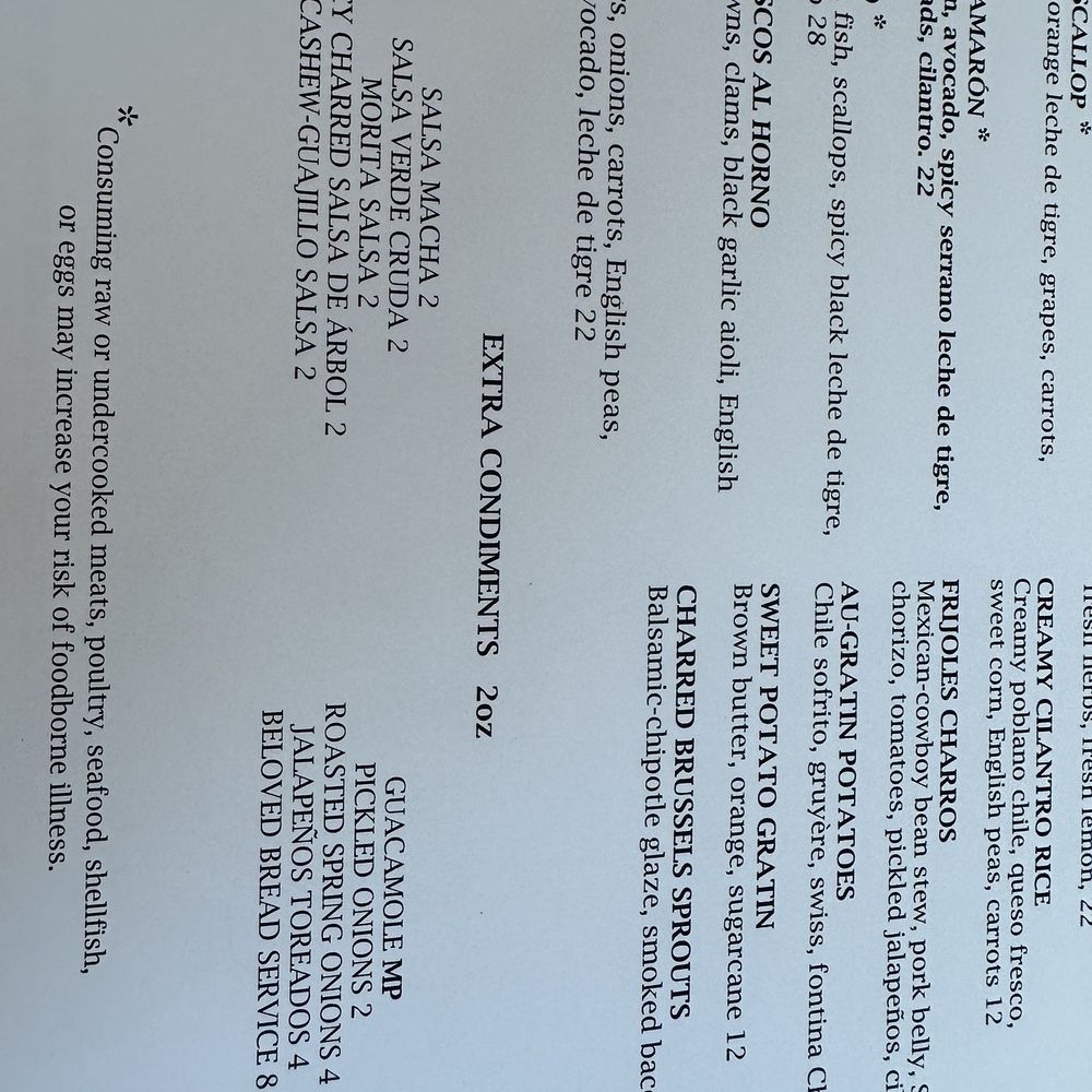 Toro Bravo - Menu: June 2025 - Steakhouses Near Me - Reno, Nevada