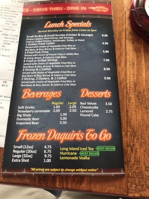 Menu photo 5 Calliope's Seafood & PoBoys Houston, TX