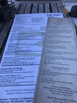 Menu photo 5 The Port Pub Port Williams, NS