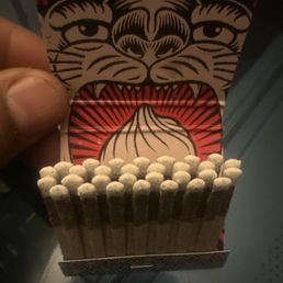 This is their matchbook!!! So cool!! This is their matchbook!!! So cool!!