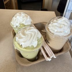 D’Volada - Frape de matcha y mazapán
