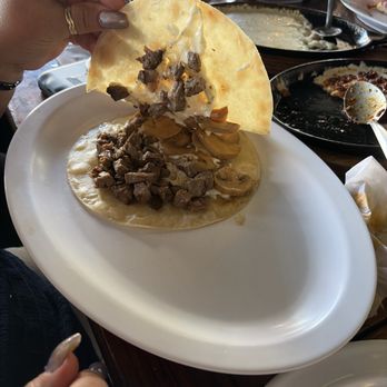 Taqueria San Pablo - Gringa w asada & mushrooms - Tacos Near Me - Mazatlán, SIN Taqueria San Pablo - Gringa w asada & mushrooms - Tacos Near Me - Mazatlán, SIN