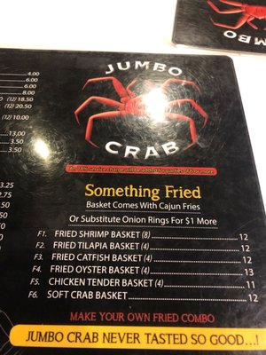 Menu photo 4 Jumbo Crab Tinley Park, IL