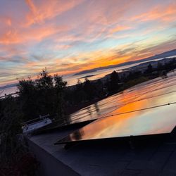 East Bay Power Systems - Beautiful install against the back drop another gorgeous sunset over looking the bay!