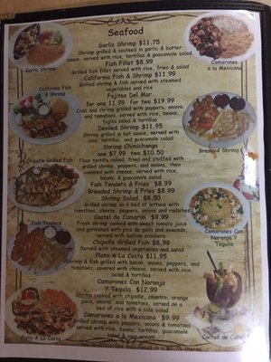 Menu photo 8 El Monte Mexican Restaurant White Bluff, TN