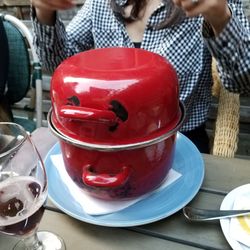 Terrastje - Mussels pot