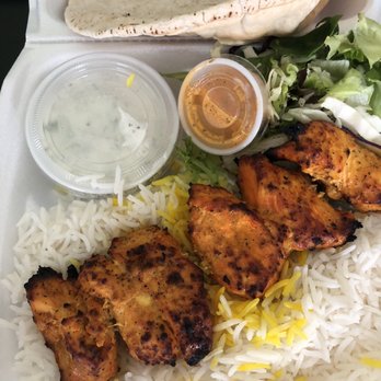 NoHo Cafe - #5 Chicken Breast Kabob Plate - Mediterranean Near Me - North Hollywood, California NoHo Cafe - #5 Chicken Breast Kabob Plate - Mediterranean Near Me - North Hollywood, California