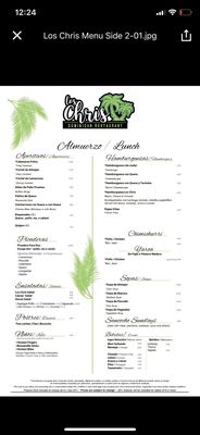 Menu photo 2 Los Chris Dominican Restaurant Copiague, NY