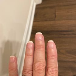 breTH Nail Bar - Dipped pink and white- sorry this is almost 2-weeks out!
