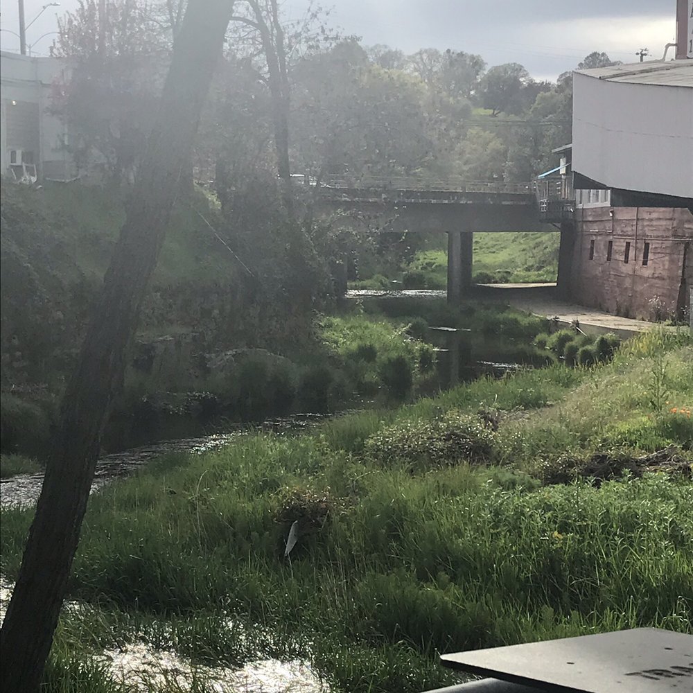 Antiques On Main - A trout stream behind the historical Jackson, Ca - Antiques Near Me - Jackson, California