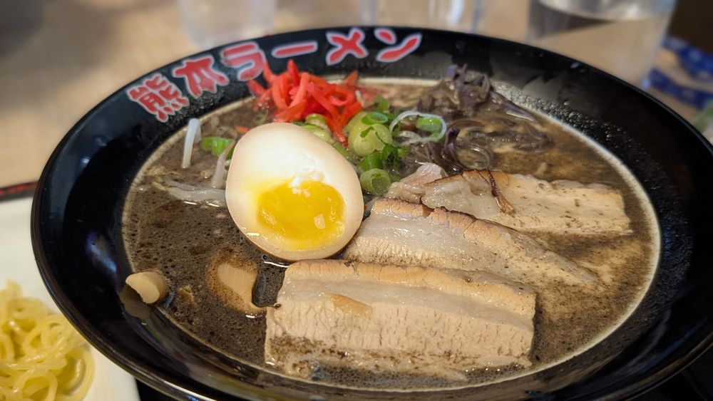 Food from Ramen Kumamoto