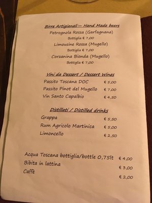 Menu photo 2 Cacio Vino Trallallà Florence, FI Menu photo 2 Cacio Vino Trallallà Florence, FI