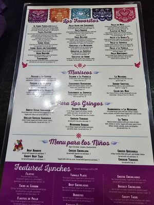 Menu photo 4 Sabor A La Mexicana Restaurant Duncanville, TX