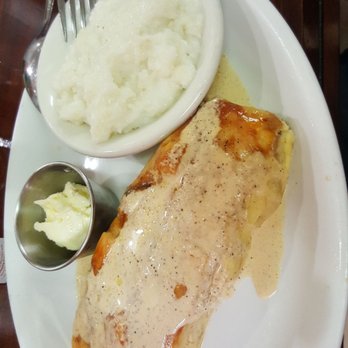 Clary's Corner Cafe - Breakfast enchilada from the specials blackboard. - Cafes Near Me - Lake Worth, Florida