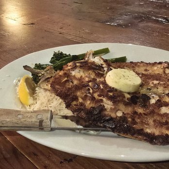 Bear & Crown - Almond Crusted Brook Trout - Pubs Near Me - Sacramento, California
