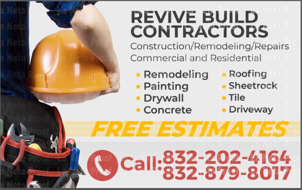 Slide of Revive Build Contractors