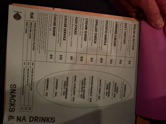 Menu photo 3 Siren Cocktail Bar Boulder, CO