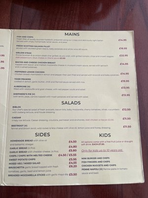 Menu photo 1 Biblos Edinburgh, EDH Menu photo 1 Biblos Edinburgh, EDH