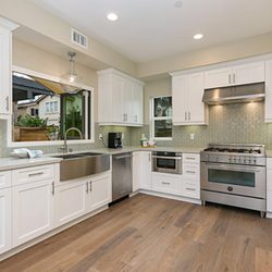 APEX Kitchen Cabinets & Granite Countertops - Kitchen Completion with our White Shaker style Cabinets