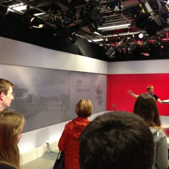 BBC Scotland - News studio! - Television Stations Near Me - Glasgow, GLG