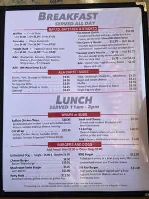 Menu photo 3 Bayside Diner & Eatery Alton Bay, NH