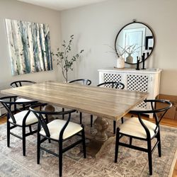 Arhaus - Tuscany table--blonde