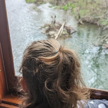 Everett Railroad - Train Station - My daughter enjoying the view during the ride. - Trains Near Me - Hollidaysburg, Pennsylvania