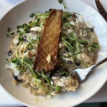 Village Supper Club - Mushroom Risotto was - Seafood Near Me - Delavan, Wisconsin