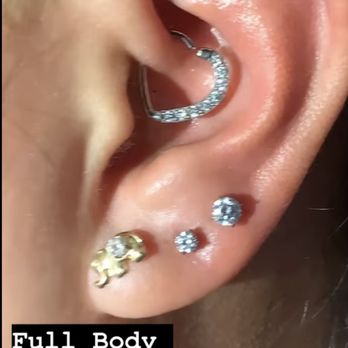 Latin Skulls - He pierced my industrial and second and third lobe. And switched my daith jewelry - Tattoo Near Me - Pico Rivera, California Latin Skulls - He pierced my industrial and second and third lobe. And switched my daith jewelry - Tattoo Near Me - Pico Rivera, California