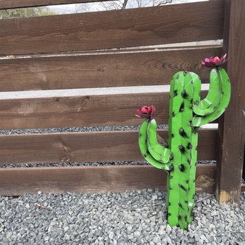 Azteca Farmers Market - My new metal cactus lawn ornament! - Farmers Market Near Me - Houston, Texas Azteca Farmers Market - My new metal cactus lawn ornament! - Farmers Market Near Me - Houston, Texas