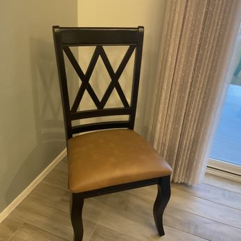 Coronado's Upholstery - 1 of 4 dining room chairs in Oxen vinyl. - Auto Upholstery Near Me - Las Vegas, Nevada Coronado's Upholstery - 1 of 4 dining room chairs in Oxen vinyl. - Auto Upholstery Near Me - Las Vegas, Nevada