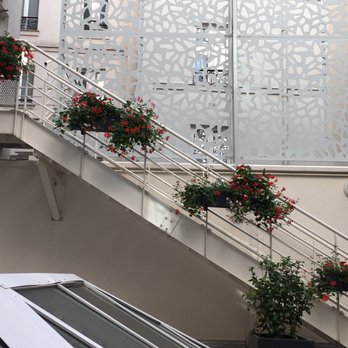 Hôtel Rochester Champs Elysées - pretty flowers - Hotels Near Me - Paris, 75