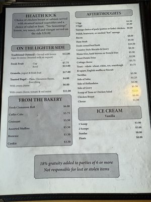 Menu photo 8 Curbside Cafe Vista, CA
