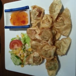China Garden - Beste forretten de har etter min mening: fritert Wong Tong