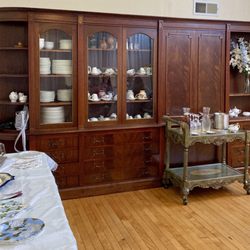 Apothica Teas - Beautiful buffet in the Great Hall